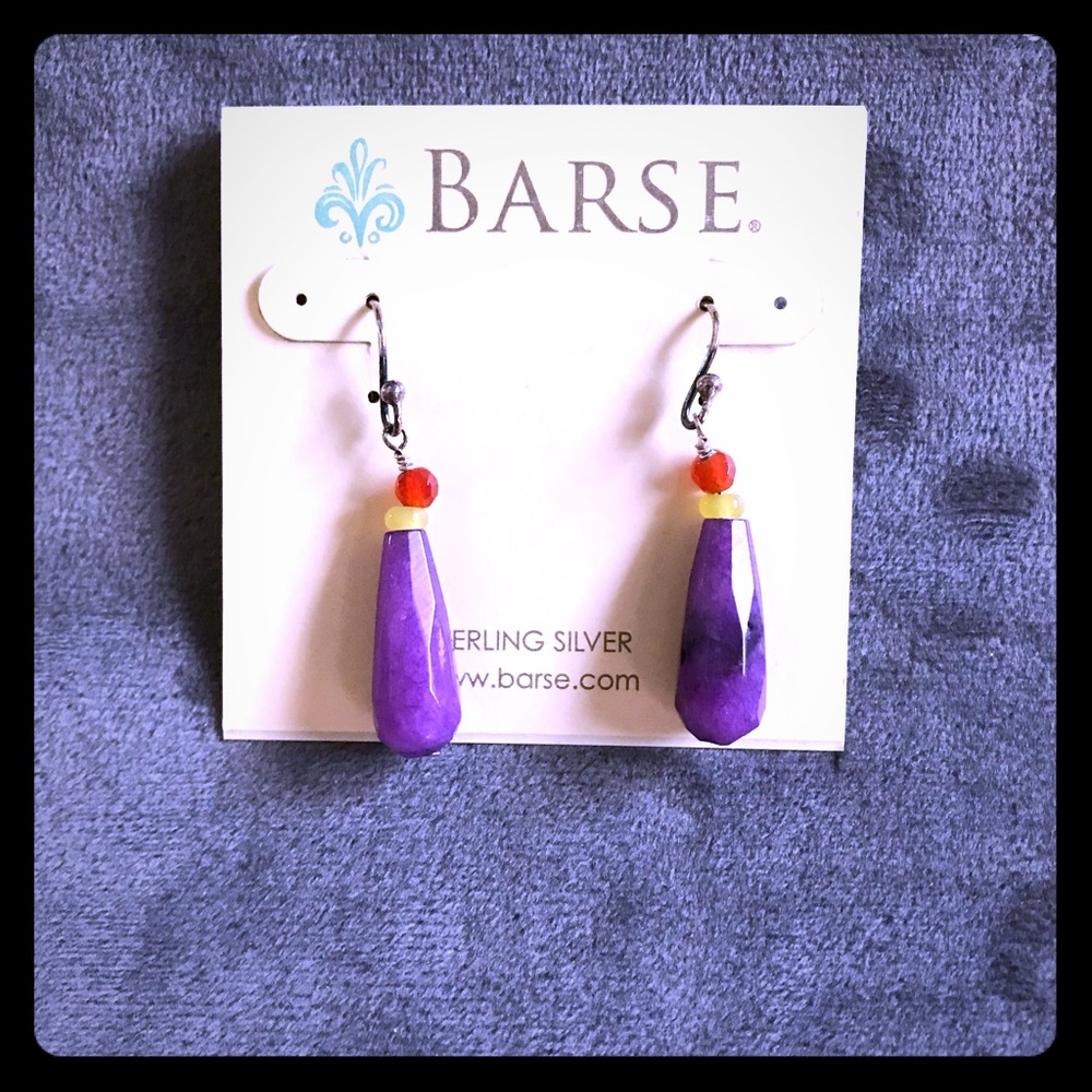 Barse sterling silver earrings